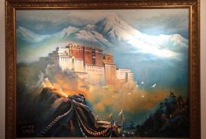 油画《布达拉宫》