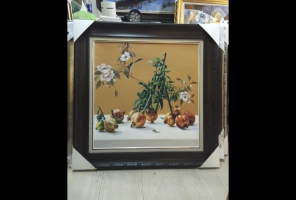 油画《收获》